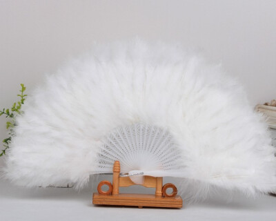 

Ball feather crafts feather fan fluffy fan performance fan color feather fan variety of colors