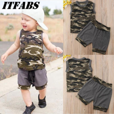 

Newborn Infant Baby Boy Kid King Jumpsuit Bodysuit Clothes TopPants Outfits