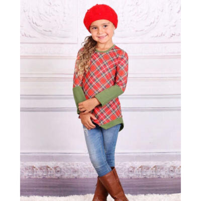 

Mother Daughter Clothes Christmas Xmas Formal Party Tops Family Matching Outfit