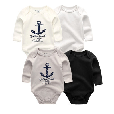 

4PCS Newborn Babywear Clothing Sets Baby Girl Clothes Cotton Rompers One-Pieces Baby Boy Clothes For Babies Bodysuits Unicorn