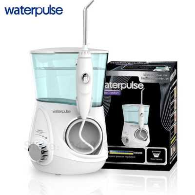 

Waterpulse V600G Oral Irrigator Dental Flosser Dental Care 5 Jet Tips Oral Hygiene Water Flosser 700ML Capcity Teeth Cleaner