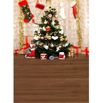 

Xmas Coffee Photo Backdrop 57FT Vinyl Fabric Cloth Digital Printing Background st-615