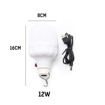 

5-6V USB LED Solar Bulb Solar USB Charging Dual-purpose Bulb Outdoor Camping Adventure Lighting Household Emergency Lamps