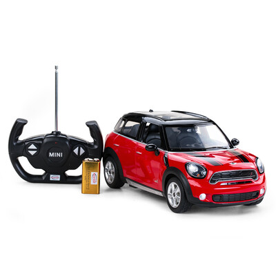 

Rastar BMW MINI Cooper S Countryman 1:14 Радиоуправляемый автомобиль с USB зарядкой Игрушки для мальчиков 72560 красный