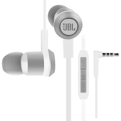 

JBL S100i texture stereo call with wheat ear earphone headset white iPhone version