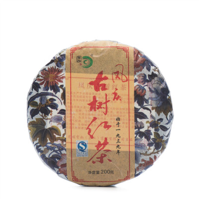 

Fengqing Ancient Tree Black Tea Yunnan Dian Hong Black Tea Cake