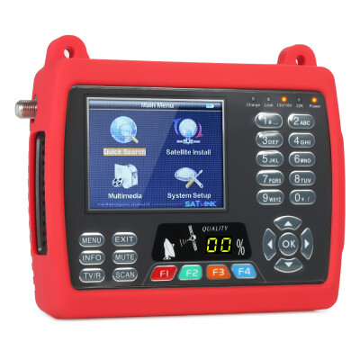 

SATLINK WS6950 Digital Satellite Meter Digital Satellite TV Finder Digital Satellite Signal Finder Meter with Carrying Strap