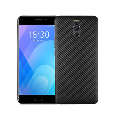 

Goowiiz Phone Case For Meizu Meilan M5sM6 Note Luxury Ultra-thin Carbon Fiber Soft Silicone Complete protection