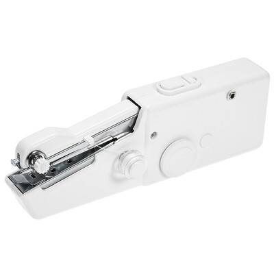 

Portable Handheld Electric Sewing Machine Battery Operated Household Cordless Quick Stitch Tool for Fabric Cloth Toy Crafts
