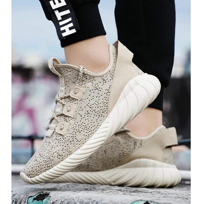 

Ouple casual new lightweight flying sneakers coconut shoes