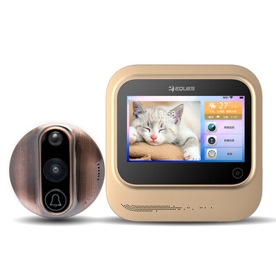 

Immortal smart eques R26F electronic cat&39s eye wifi video doorbell automatic camera home security monitoring cat&39s eye