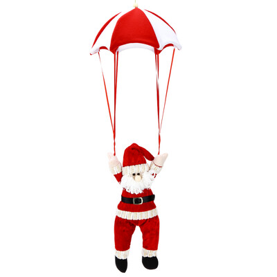 

Christmas Santa Claus Snowman Parachute Hanging Decoration