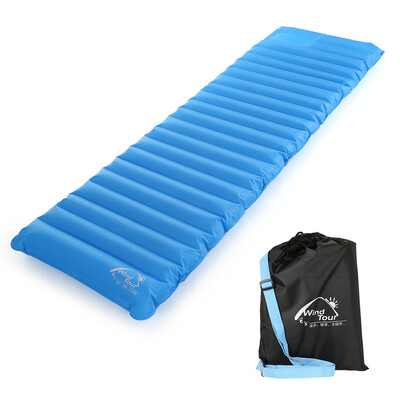 

Outdoor Inflating Sleeping Pad Cusion Mattress Backpacking Camping Travel Air Support Rectangle Inflatable Sleeping Pad