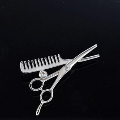 

Lovely Scissors Combs Brooch Animal Brooch Jewelry Accessories Gift for Women