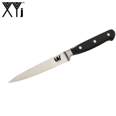 

XYj Stainless Steel Knife Multifunction Kitchen Knife Good Grade ABS Handle 5 inch Utiltiy Knife Stainless Steel Kitchenware