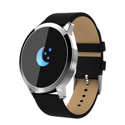 

New Q8 Bluetooth step counter sports 150 days life sleep anti-lost watercolor screen smart wear bracelet