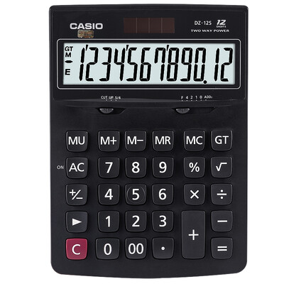 

Casio (CASIO) GZ-12S business calculator by intellectual series black