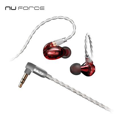 

Xinzhi NuForce HEM1 moving iron unit hanging ear in-ear music noise prevention professional braided wire headset red