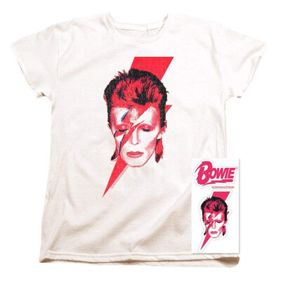 

David Bowie Aladdin Sane Album Art Womens T Shirt & Stickers