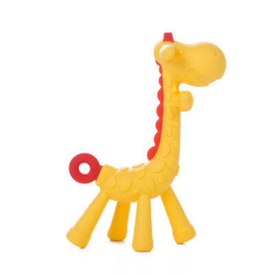 

Baby Teether Pacifier Cartoon Teething Silicone Nursing BPA Free Necklace Toys
