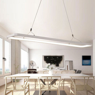 

Baycheer HL482190 White Light Ring LED Office ChandelierWhite