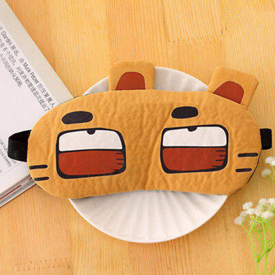 

Cute Eye Mask Soft Sponge Padded Travel Sleeping Blindfold Sleep Aid