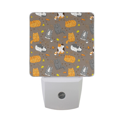 

ALAZA LED Night Light With Smart Dusk To Dawn SensorCats Heads Plug In Night Light