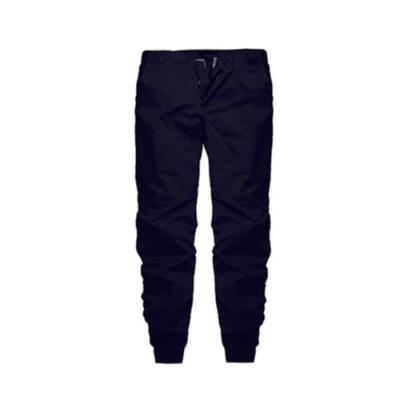 

Mens Twill Jogger Pants Casual Urban Trousers Harem Active Hip Hop Slim Fit USA