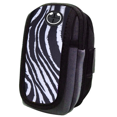 

Tattoo TUYUE mobile phone arm bag wrist bag running bag arm with running arm arm arm bag zebra medium