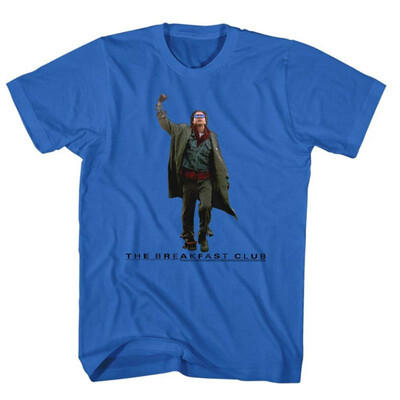 

Breakfast Club Movie Fist Pump 2 in Color Adult T-Shirt Tee
