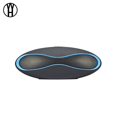 

WH X6U Mini Rugby Stylish Wireless Stereo Bluetooth Speaker FM Radio Support TF Card Built-in Mic Handsfree Portable Mp3 Subwoofe