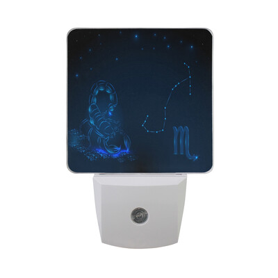

ALAZA Aries LED Night Light With Smart Dusk To Dawn SensorConstellation Plug In Night Light