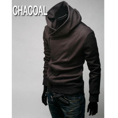 

New Mens Outwear Sweater Winter Slim Hoodies Warm Hooded Sweatshirt Coat Jacket