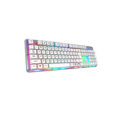 

E-3LUE ЭКМ 725 Водонепроницаемый Красочные подсветкой Профессиональный игровой клавиатуры с 22 бесконфликтный Кис, 8 Переключаемый