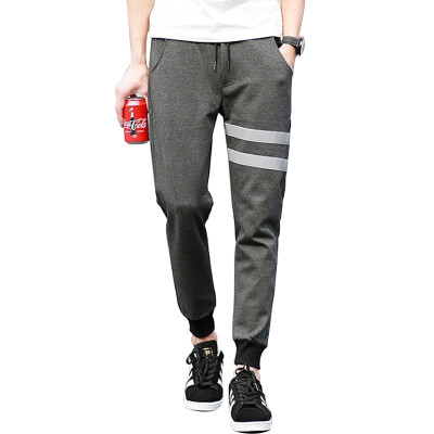 

MSEK men's sports Slim footwear pants