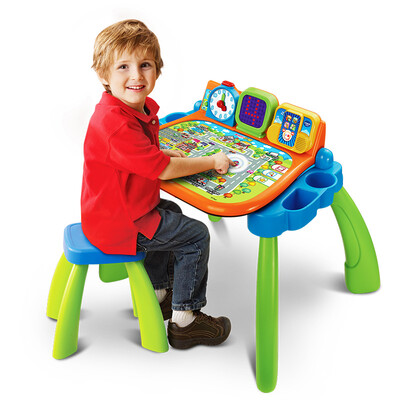 

VTech Vtech touch learning table multi-functional learning table early childhood educational toy table variable blackboard drawing board
