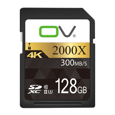 

OV 2000X UHS-II high speed SD card 128G