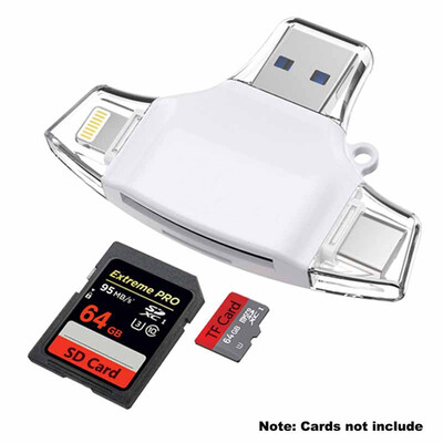 

ingelon Type C Micro SD Card Reader tipo C OTG USB C RS MMC Flash Memory For iPhone iPad Samsung MacBook Adapter Micro SD Reader