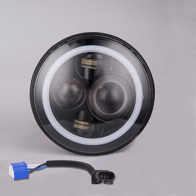 

1Pcs Motorbike headlamp 12V 45w LED Work fog lamp Headlight 6500k Moto auxiliary driving light super bright Motorcycle Spotlight