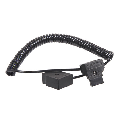 

D-TAP 2 Pin Male to Female Extension Adapter Cable for DSLR Rig Anton Bauer Battery V-mount Dtap to DtapElastic Cable 1M
