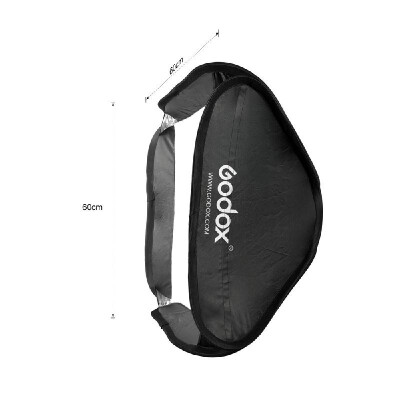 

Godox 60 60cm 24" 24" Softbox Diffuser with -type Bracket Bowens Holder for Speedlite Flash Light