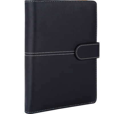 

Guangbo GuangBo 85 inch 100 page live leather leather business notebook stationery notebook diary black GBP8605