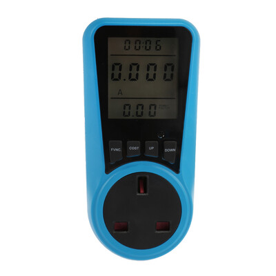 

Digital Power Meter Energy Meter Plug-in Socket Electric Monitor Meter LCD Socket Household Measuring Socket Analyzer