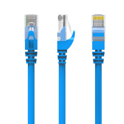 

An Di AD original six types of network cable normal version unshielded 24AWG pure copper flame retardant environmental protection network box CAT6 network cable blue 305 meters AD-S6305