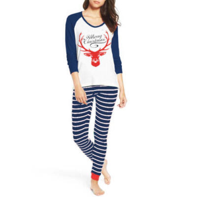 

CHRISTMAS SLEEPWEAR WOMEN ADULT FAMILY PAJAMAS SET WARM NIGHTWEAR OUTFIT lot