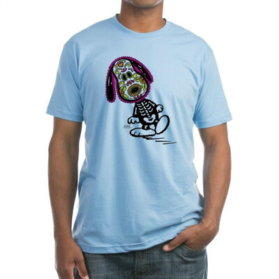 

CafePress - Day of The Dog Snoopy - Fitted T-Shirt Vintage Fit Soft Cotton Tee