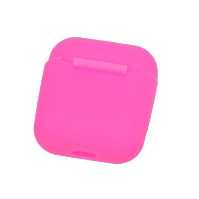 

7 Colors Silicone Headphones Case for Apple AirPods Wireless Bluetooth Headset Protective Sleeve ShockProof Storage Box Earphone C