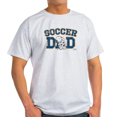 

CafePress - Snoopy - Soccer Dad Light T-Shirt - 100 Cotton T-Shirt