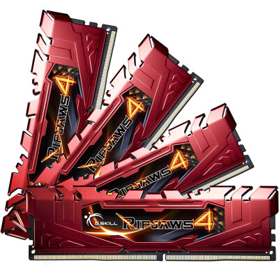 

GSkill 16G 4G 4 Serie Ripjaws 4 Series DDR4 Desktop Memory Red