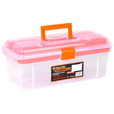 

Tactix plastic three-tier tool storage box 320105 38cm (15 inches)